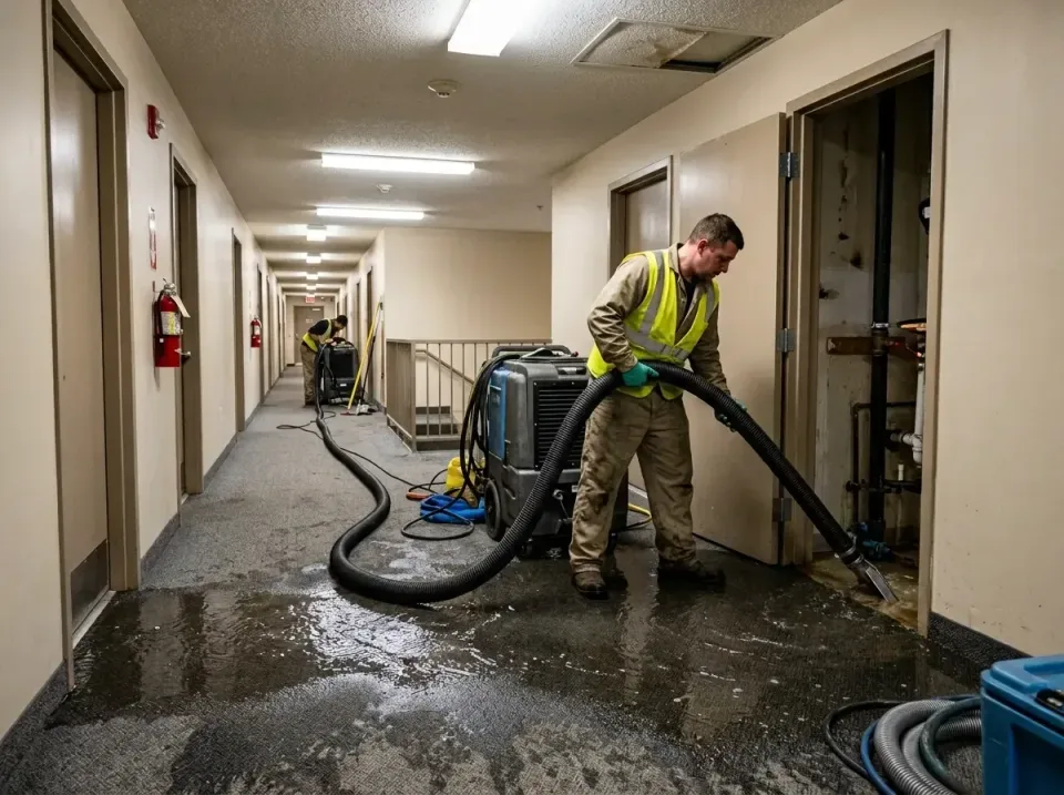 multi-unit-apartment-hallway-f-005 — frequently asked questions, Emergency Burst Pipe Water Extraction & Removal in La Homa,…